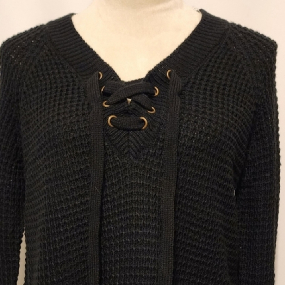 It's our time tie up sweater - Picture 1 of 10